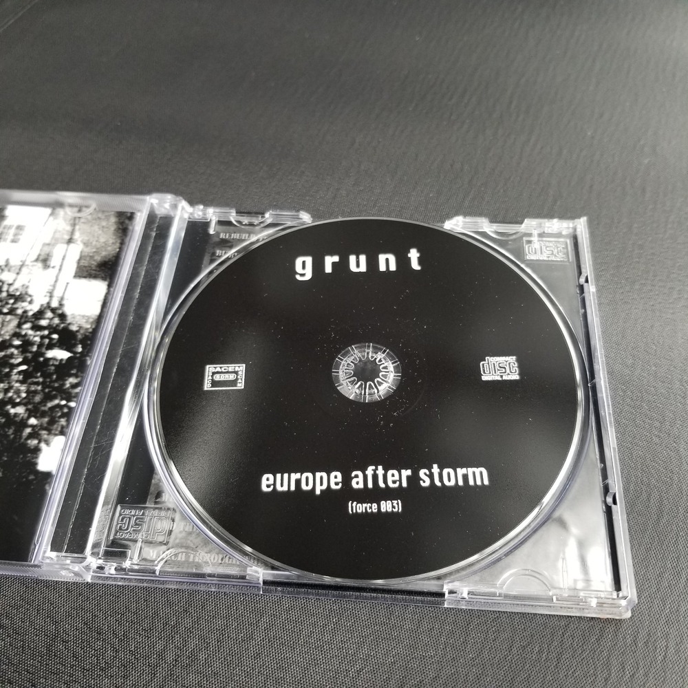 Grunt Europe After Storm Industrial Recollection Cd - Picture 3 of 5